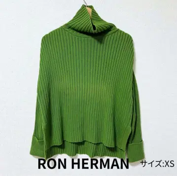 론 헤르만 에어 코튼 리브 터틀넥 풀오버