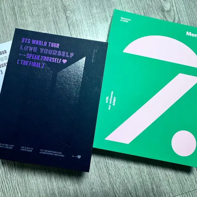 방탄소년단 럽셀콘 DVD 블루레이 2020 메모리즈 일괄판매