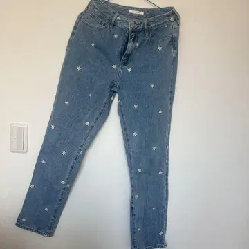 PACSUN [S S] 꽃 자수 데님 팬츠 26 사이즈