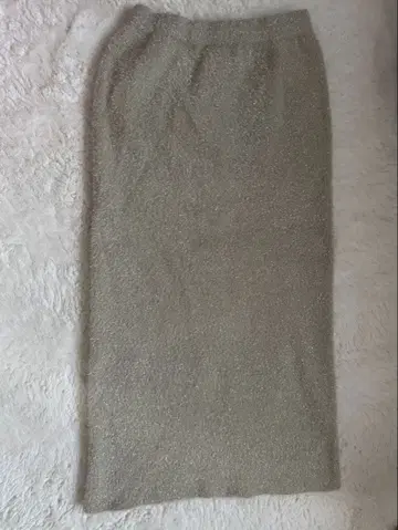 FREAK'S STORE 라메 페더 스커트 택 포함 새상품