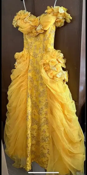 새상품급 컬러 드레스 드레스 7R