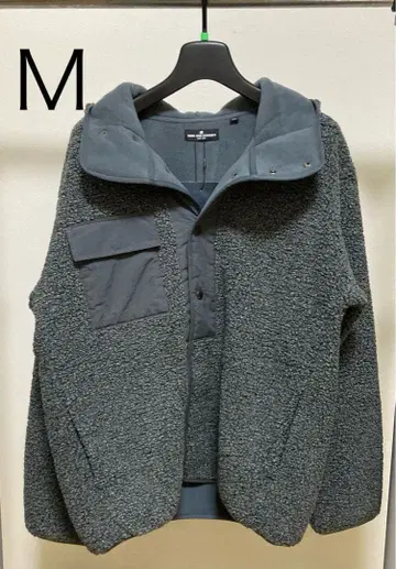 GU ENGINEERED GARMENTS 보아 플리스 스냅 후드티 M