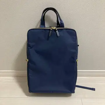 네이비 나일론 백팩 백팩