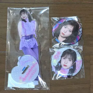 Juice=Juice 이노우에 레이 아크릴 스탠드, 캔뱃지 2종