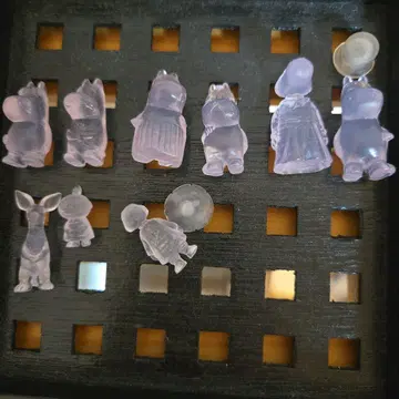 무민 피규어 9개