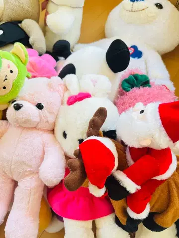 봉제 인형 세트 다채로운 캐릭터