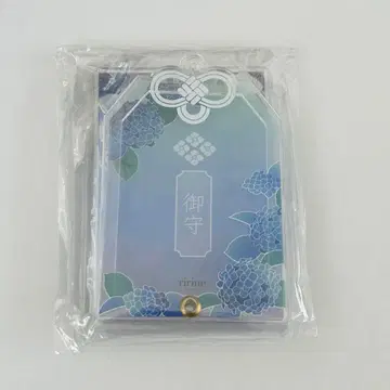 후쿠야 부적 아크릴 프레임 수국 파랑