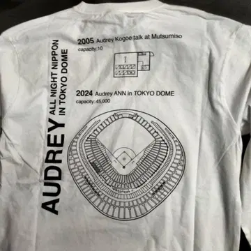 오드리 도쿄돔 롱티 XXL 올나이트닛폰 AUDREY