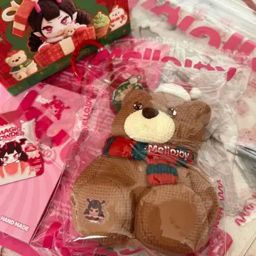 Mellojoy 멜로우 크리스마스 단짝 곰 남자친구곰 멜로조이