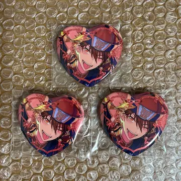 앙스타 센슈 라메키라 하트 캔뱃지 하트 캔뱃지 10주년 팝업