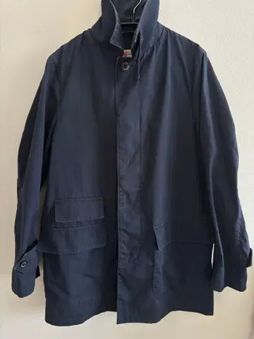 Traditional Weatherwear 얇은 소재 코트 36 네이비