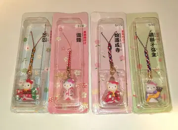 [레어] 헬로키티 가부키 컬렉션 4개 세트