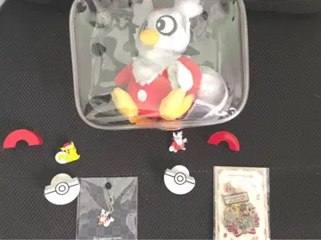 델버드 봉제 인형 포켓몬 카드 키링 세트