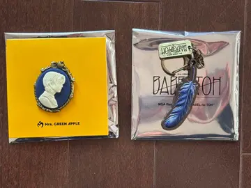 Mrs. GREEN APPLE 미세스 바벨탑 가챠 깃털 카메오 파랑