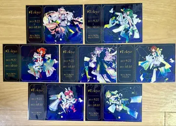 마크로스 저니 도쿄 회장 엽서 컴프 7장 세트