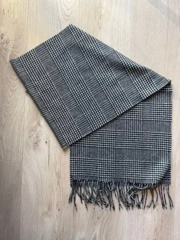 UNITED ARROWS 체크 캐시미어 머플러