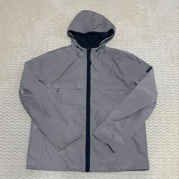 AIGLE 에이글 발수 후디드 그레이 L 사이즈 우코다 자켓