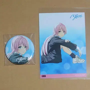 MyGO!!!!! 치하야 아논 캔뱃지+브로마이드 정강상 구매 혜택