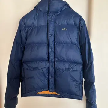 LACOSTE 네이비 다운 자켓