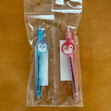 호빵맨 뮤지엄 한정판 클리어 볼펜 코킨짱 짤랑이