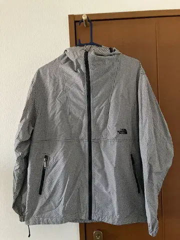 THE NORTH FACE 마운틴 후드티 깅엄 체크