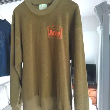 Aries 플리스 올리브 L 사이즈