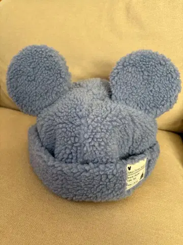 미키 귀 달린 플리스 모자 보아캡 팬캡 복슬복슬