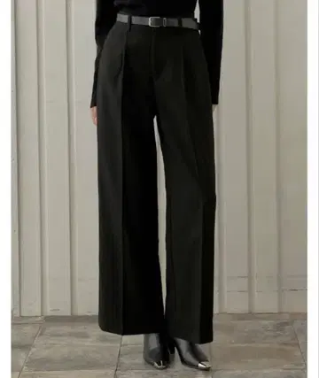 Re:EDIT 미기모 트윌 턱 스트레이트 팬츠