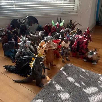 울트라맨 괴수 피규어 세트