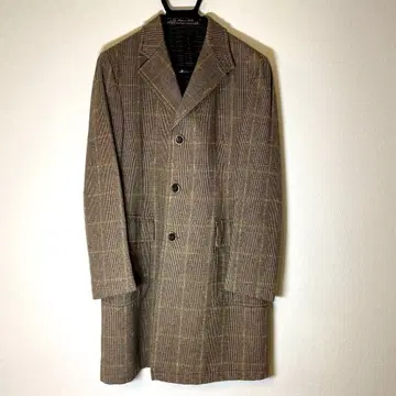 TRENTA OTTO 체스터 코트 체크 무늬