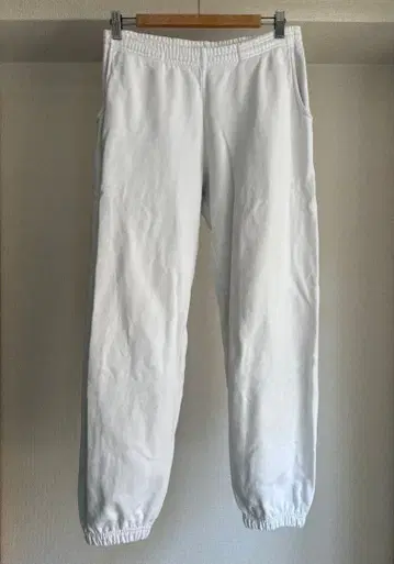 로스앤젤레스 어패럴 스웨트 팬츠 화이트 사이즈 S