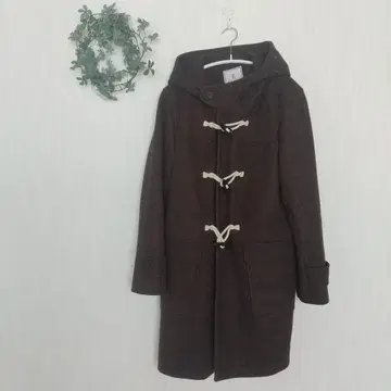 브라운 더플 코트 로페피크닉 사이즈 40
