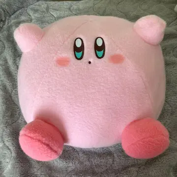 별의 커비 양모 펠트풍 초 BIG 봉제 인형 (만복 앉기)