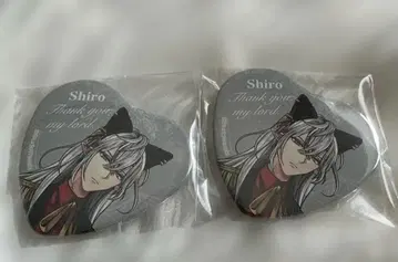 악마 집사와 검은 고양이 아쿠네코 난자타운 복권 B상 하트 캔뱃지 시로