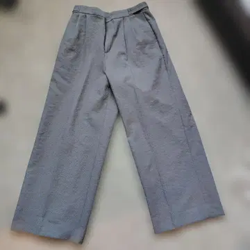 미사용 UNTITLED 그레이 와이드 팬츠 42