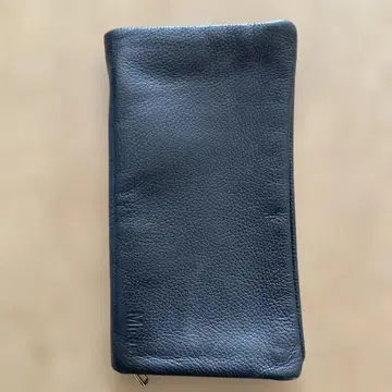 Milos 블랙 가죽 장지갑