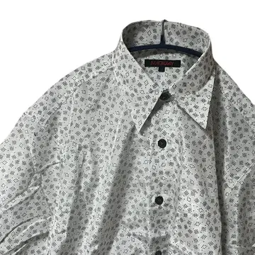 [ MACAULAY ] 골프 패턴 셔츠 반팔 레이어드 남성용 M 사이즈