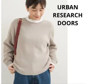 URBAN RESEARCH DOORS 미니 샤기 니트