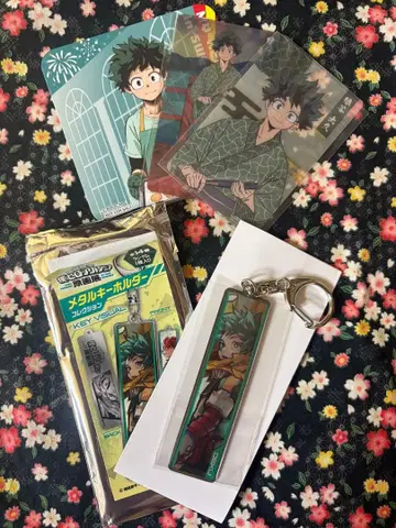 히로아카 원화전 미도리야 메탈 키링 컬렉션 외 굿즈