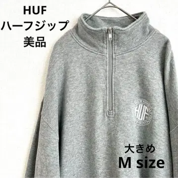 HUF 하프 지퍼