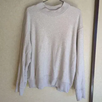 UNIQLO U 그레이 크루넥 트레이닝복 XL