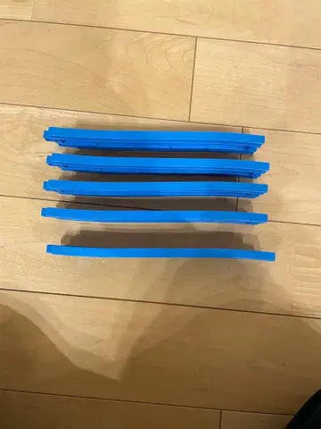 프라레일 경사 직선 레일 5개 세트