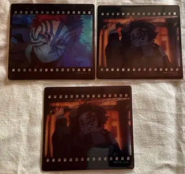 귀멸의 칼날 다이닝 오타노시미 복권 필름풍 클리어 카드 탄지로 아카자