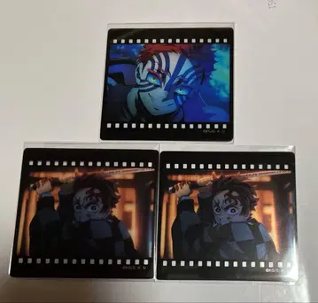 귀멸의 칼날 다이닝 오타노시미 복권 필름풍 클리어 카드 탄지로 아카자