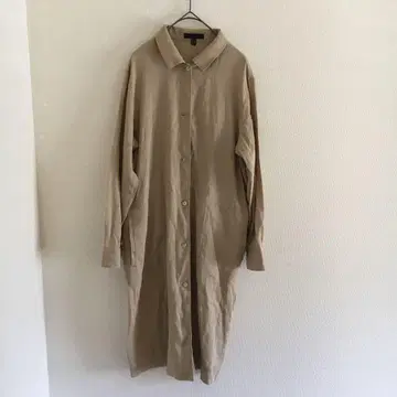 [ iCB ] [ M ] 셔츠 원피스 겉옷 포켓 포함 고급 깔끔 캐주얼