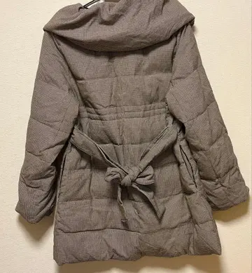 ANSIDE 앤사이드 다운 코트 쁘띠카라 하운드투스 M 사이즈