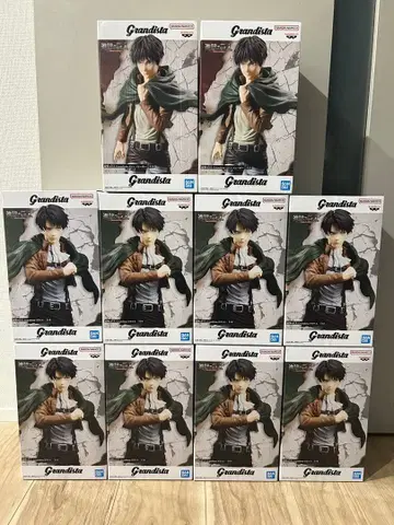 피규어 묶음 판매 진격의 거인 엘렌 리바이 10점