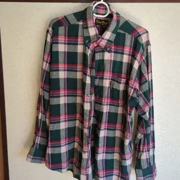 Troy Bros 긴팔 플란넬 셔츠 L 사이즈