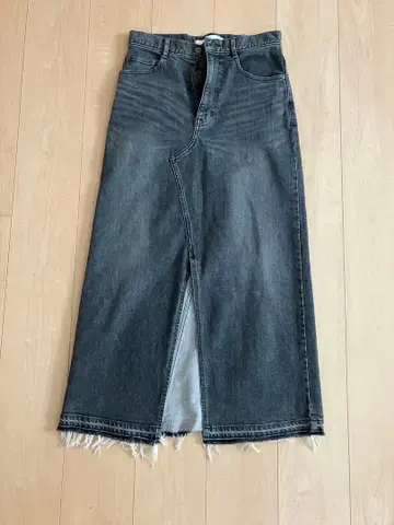 프레임워크 롱 스커트 데님 36