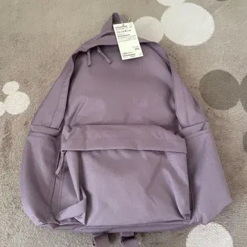 MUJI 어깨 부담을 줄이는 럭색 라벤더